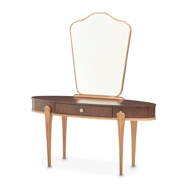 Camellia Field - Wood Vanity Desk - R&R Furniture Gallery (Fountain Valley, CA)