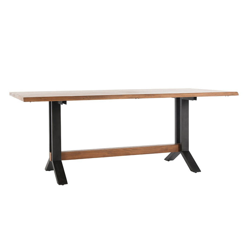 Bellamy - Dining Table - Amber Brown - R&R Furniture Gallery (Fountain Valley, CA)