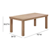 Cassie - Outdoor Rectangular Dining Table - R&R Furniture Gallery (Fountain Valley, CA)