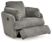 Tie-breaker - Swivel Glider Recliner - R&R Furniture Gallery (Fountain Valley, CA)
