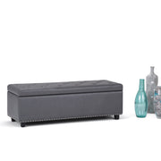 Hamilton - Upholstered Storage Ottoman - R&R Furniture Gallery (Fountain Valley, CA)