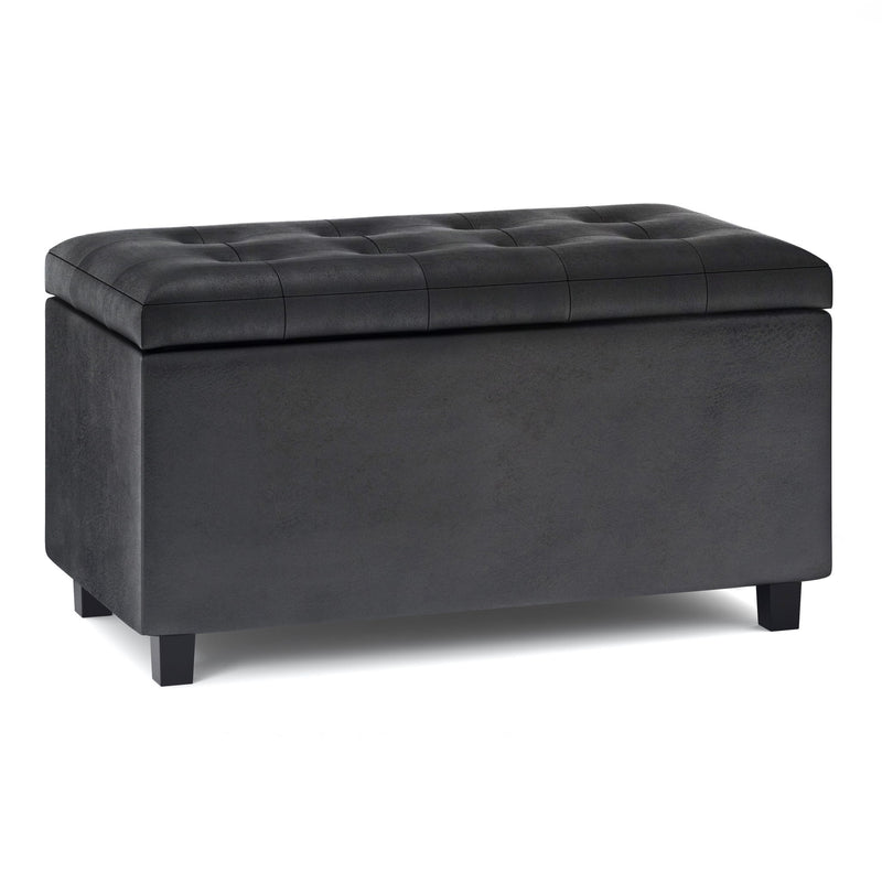 Cosmopolitan - Upholstered Storage Ottoman - R&R Furniture Gallery (Fountain Valley, CA)