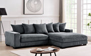 Luxe - Oversized 2 Piece Sectional Couches For Living Room, L Shaped Sofa With Chaise - R&R Furniture Gallery (Fountain Valley, CA)
