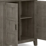 Burlington - Handcrafted Low Storage Cabinet - R&R Furniture Gallery (Fountain Valley, CA)