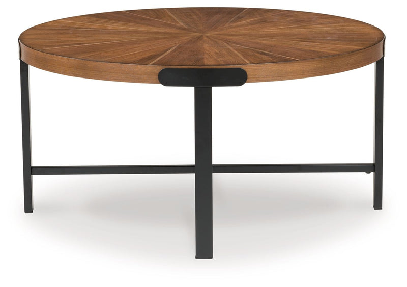 Crosstrail - Occasional Table Set (Set of 3) - Brown - R&R Furniture Gallery (Fountain Valley, CA)