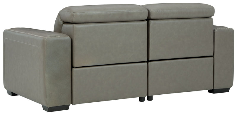 Correze - Power Reclining Sectional - R&R Furniture Gallery (Fountain Valley, CA)