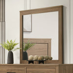 Panelli - Mirror, Chestnut Brown