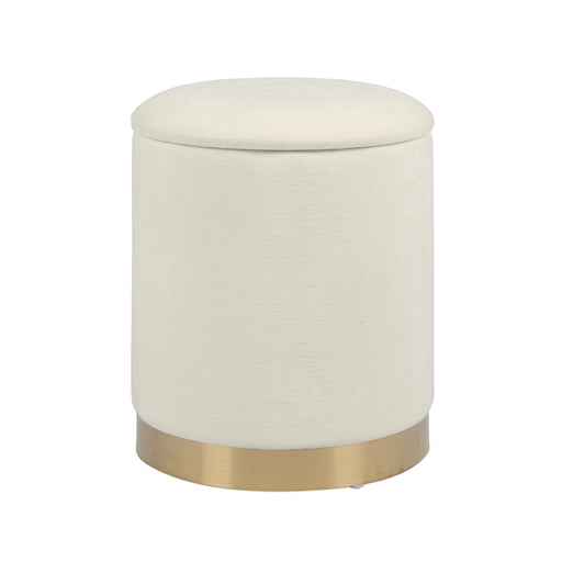Zoe - Velvet Storage Ottoman - R&R Furniture Gallery (Fountain Valley, CA)