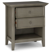 Amherst - Bedside Table, Handcrafted - R&R Furniture Gallery (Fountain Valley, CA)