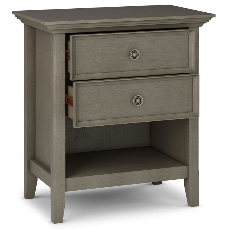 Amherst - Bedside Table, Handcrafted - R&R Furniture Gallery (Fountain Valley, CA)