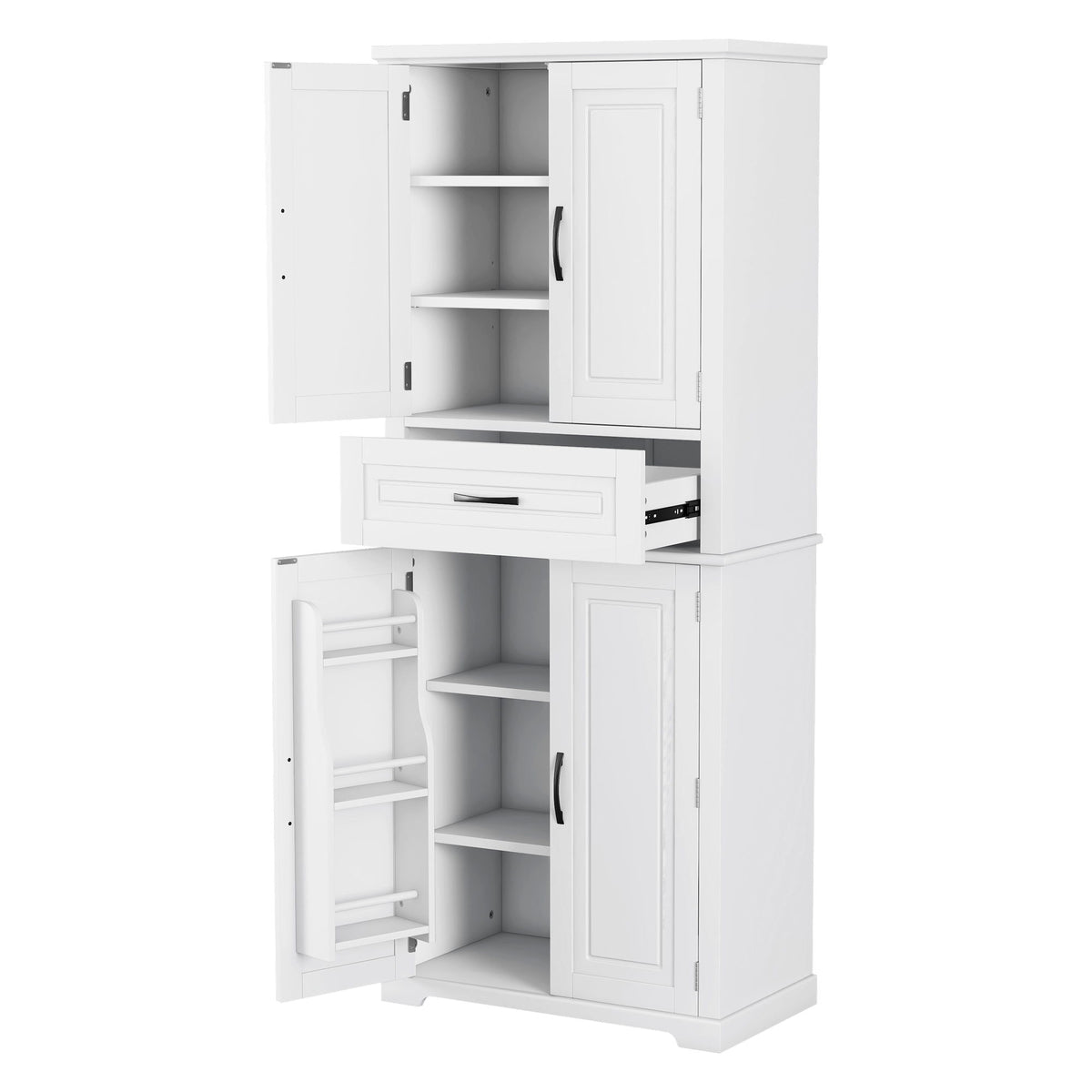 Bathroom Storage Cabinet With Drawer And Adjustable Shelf
