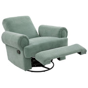 Manual Swivel Recliner Rocker Chair With Adjustable Backrest - R&R Furniture Gallery (Fountain Valley, CA)