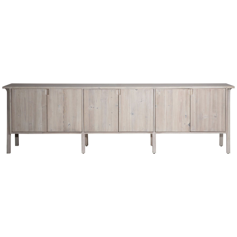 Torre - Sideboard 109" - Light Gray Wash