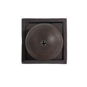 35.5" Tall Column Fountain With LED Lights, Retro Outdoor Decor, Weather Resistant Feature - Dark Brown - R&R Furniture Gallery (Fountain Valley, CA)