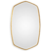 Elegant Uttermost Duronia Iron Wall Mirror with a sleek, modern frame ideal for contemporary home decor.