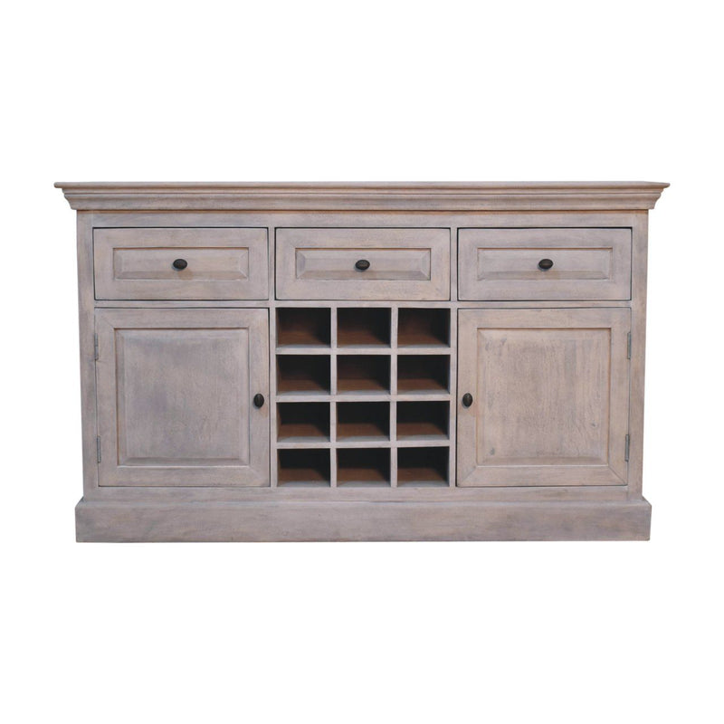 Wine Storage Unit - Gray Ash - R&R Furniture Gallery (Fountain Valley, CA)
