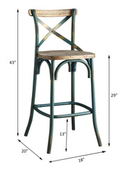 Zaire - Bar Chair (1Pc) - R&R Furniture Gallery (Fountain Valley, CA)