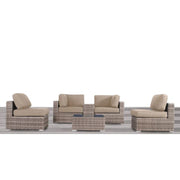 Outdoor Wicker Seating Group With Cushions - R&R Furniture Gallery (Fountain Valley, CA)