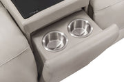 Easton - Power Reclining Sectional With Power Adjustable Headrests - R&R Furniture Gallery (Fountain Valley, CA)