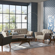 Modern Lounge Chair With Button Tufting - R&R Furniture Gallery (Fountain Valley, CA)