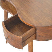 Rounded Writing Desk - Chestnut - R&R Furniture Gallery (Fountain Valley, CA)