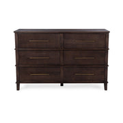 Westlake - 6 Drawers Dresser - Kona Brown - R&R Furniture Gallery (Fountain Valley, CA)