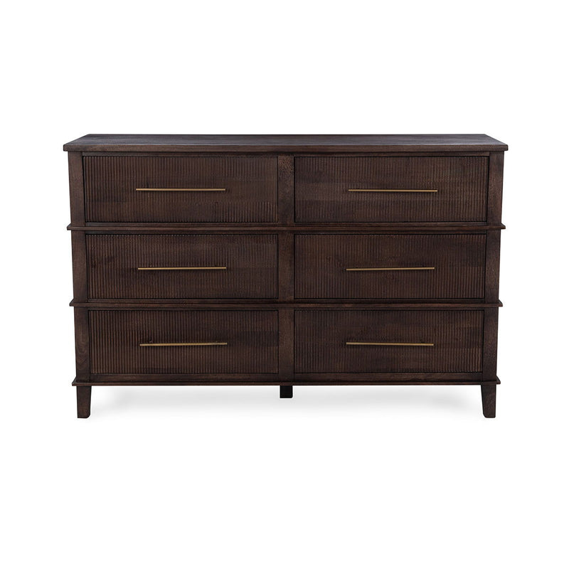 Westlake - 6 Drawers Dresser - Kona Brown - R&R Furniture Gallery (Fountain Valley, CA)