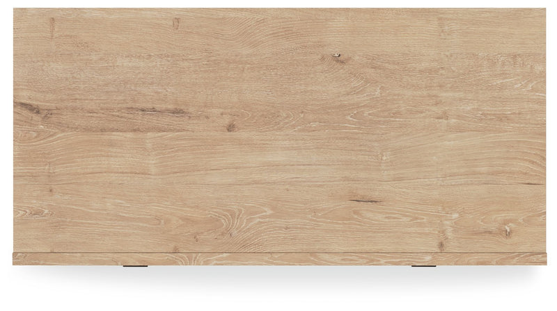 Cielden - Five Drawer Wide Chest - Two-Tone - R&R Furniture Gallery (Fountain Valley, CA)