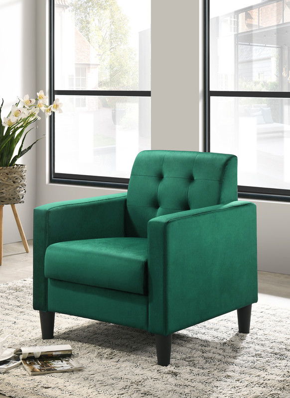 Hale - Accent Armchair With Tufting - R&R Furniture Gallery (Fountain Valley, CA)