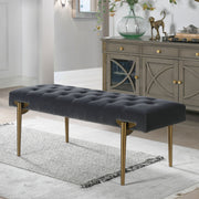Aria - Upholstered Accent Bench - R&R Furniture Gallery (Fountain Valley, CA)