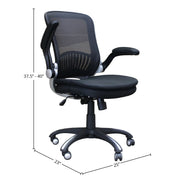 Dc#301 - Desk Chair - Black - R&R Furniture Gallery (Fountain Valley, CA)