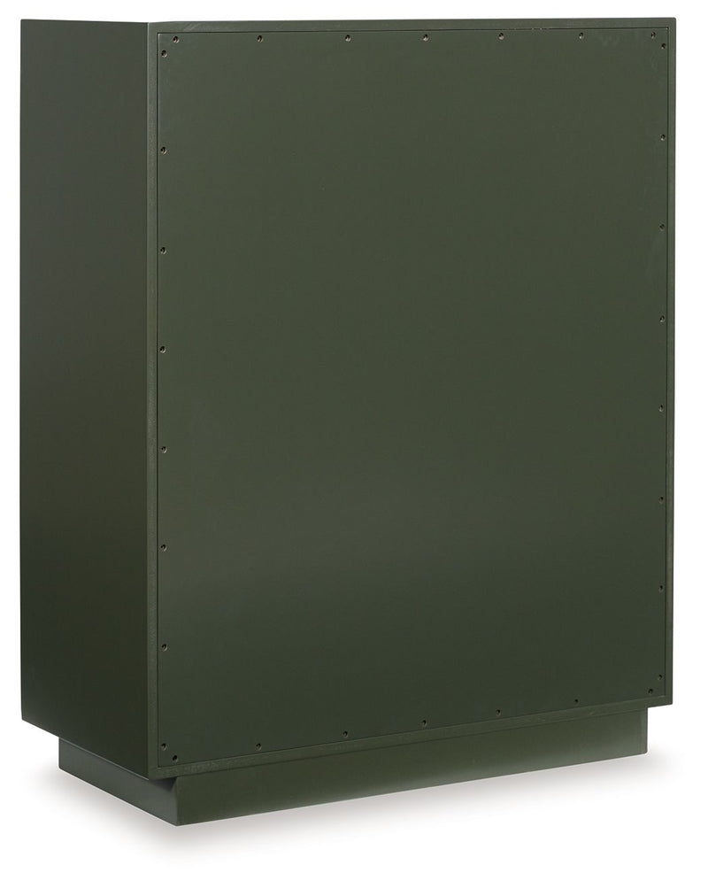 Geirwood - Accent Cabinet - Dark Green - R&R Furniture Gallery (Fountain Valley, CA)