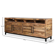 Crossings - Downtown Console - Amber - R&R Furniture Gallery (Fountain Valley, CA)