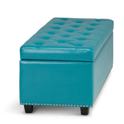 Hamilton - Upholstered Storage Ottoman - R&R Furniture Gallery (Fountain Valley, CA)