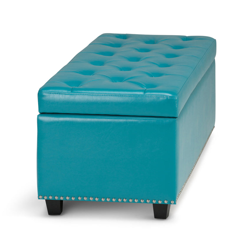 Hamilton - Upholstered Storage Ottoman - R&R Furniture Gallery (Fountain Valley, CA)