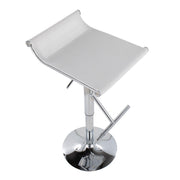 Lumi Source Mirage Ale contemporary adjustable bar stool with modern design and adjustable height features.