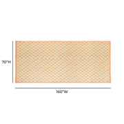 Set of TOV Furniture Dolce placemat set with elegant fabric, showcasing a stylish table cloth design on a dining table.