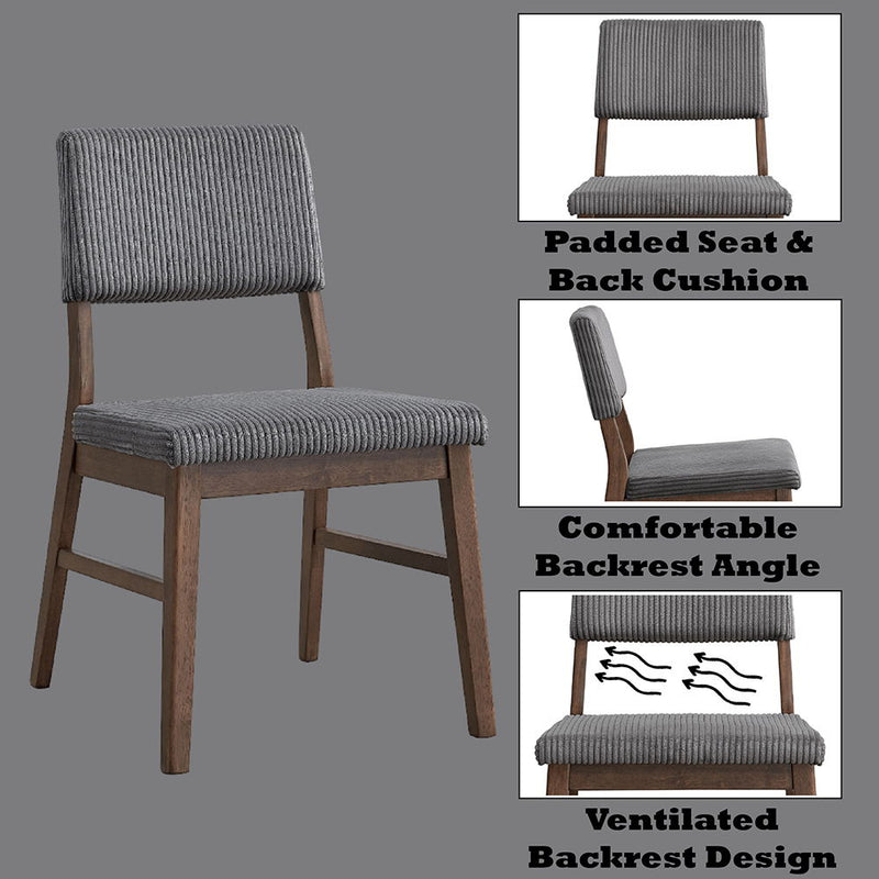 Seda - Side Chair (Set of 2) - R&R Furniture Gallery (Fountain Valley, CA)