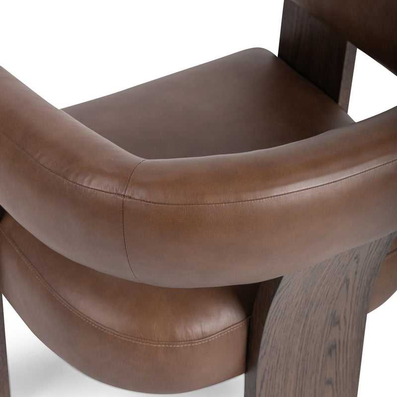 Julina - Accent Chair - Rich Cocoa - R&R Furniture Gallery (Fountain Valley, CA)