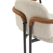 Modern Dining Chair Set With Durable Iron Frame And Comfortable Fabric Upholstery - R&R Furniture Gallery (Fountain Valley, CA)