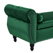 Luxurious Multifunctional Storage Ottoman Bench With Pillow - R&R Furniture Gallery (Fountain Valley, CA)