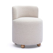 Hakuna - Performance Boucle Desk Chair - Cream - R&R Furniture Gallery (Fountain Valley, CA)
