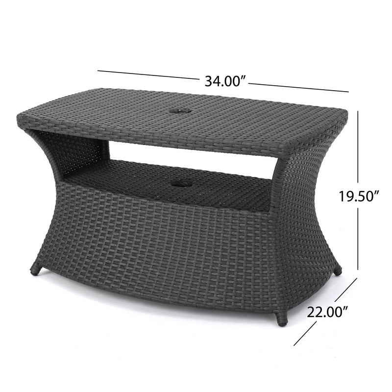 Berkeley - Chaise Lounge Side Table - R&R Furniture Gallery (Fountain Valley, CA)