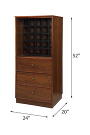 Wiesta - Wine Cabinet - R&R Furniture Gallery (Fountain Valley, CA)