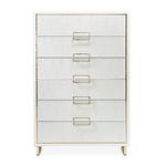 Palm Gate - 6-Drawer Chest - Cloud White - R&R Furniture Gallery (Fountain Valley, CA)