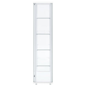Hyacinth - 4 Shelf Curio Cabinet