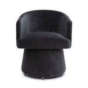 Kristen - Upcycled Chenille Rolling Desk Chair - R&R Furniture Gallery (Fountain Valley, CA)