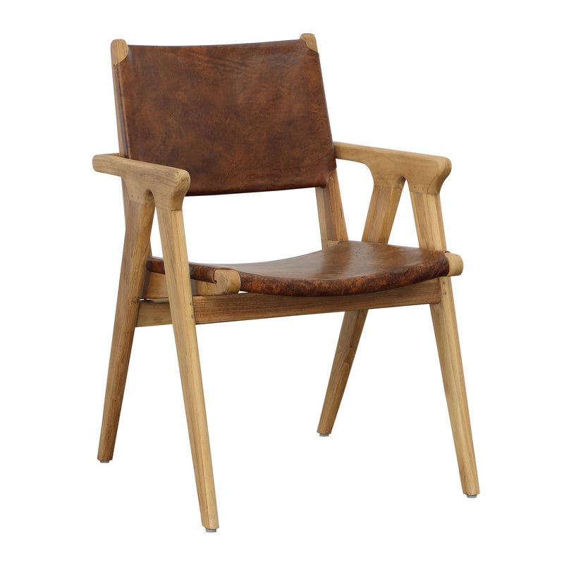 Oaklynn - Dining Chair - Natural And Antique Brown