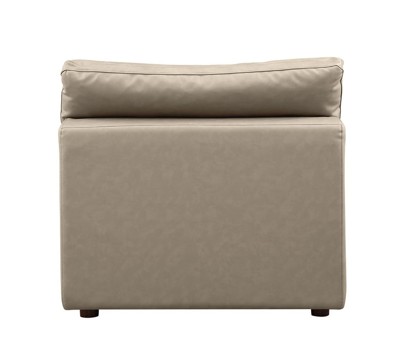 1100 - Armless Chair (Top-Grain Italian Leather)