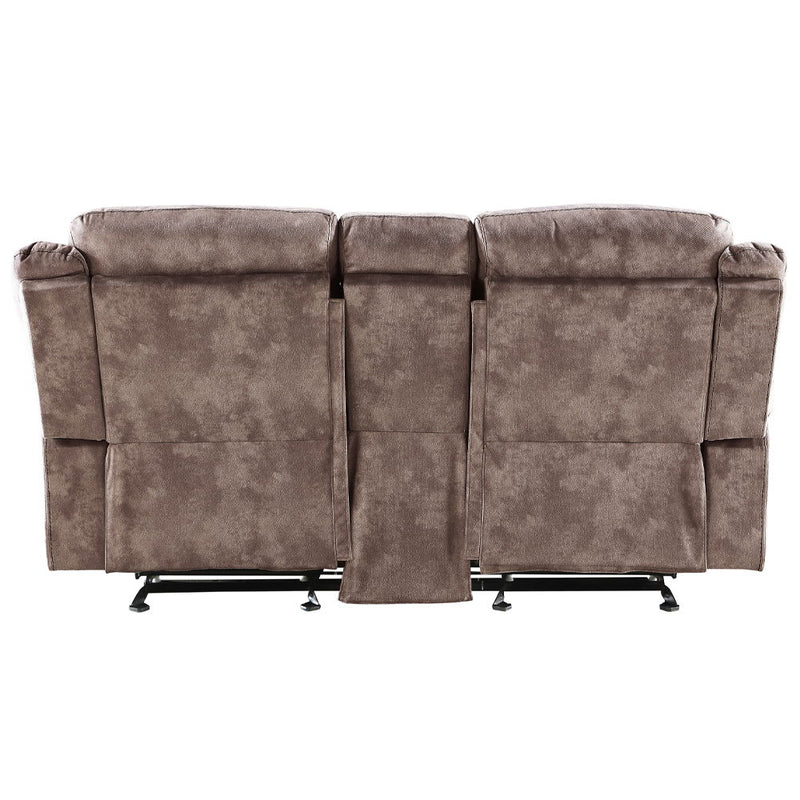 Zubaida - Loveseat w/USB Dock & Console (Glider & Motion) - R&R Furniture Gallery (Fountain Valley, CA)